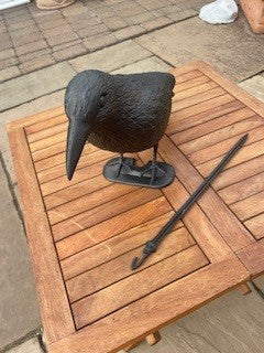 Decoy Flocked Crow