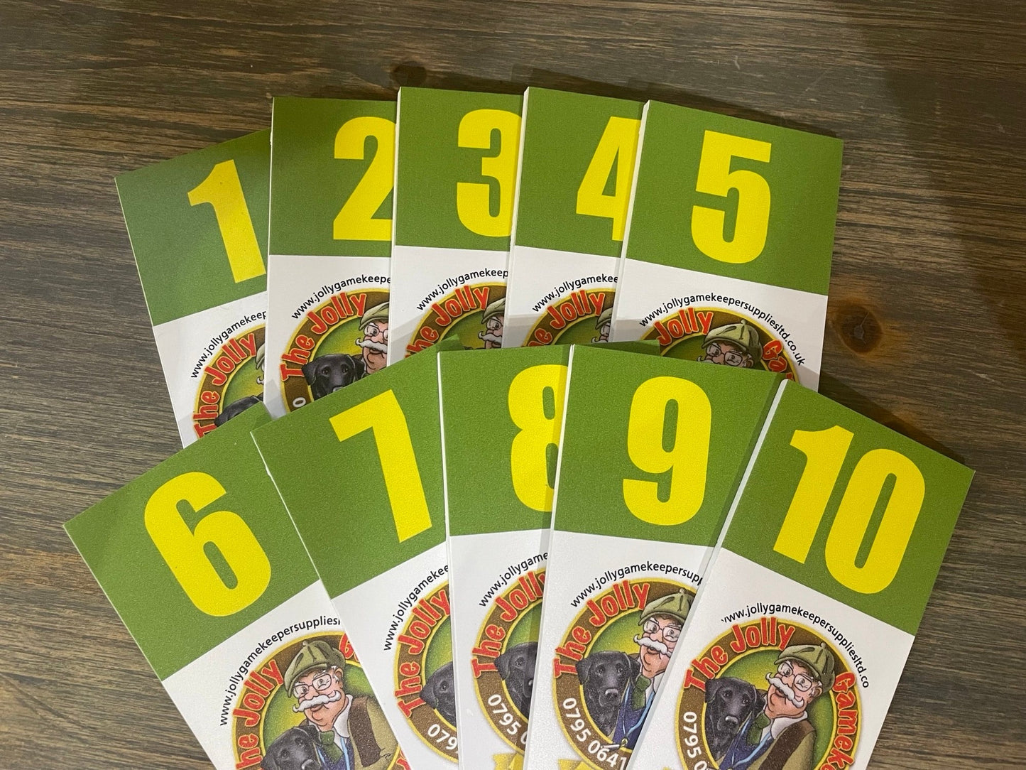 Peg Stand Numbers