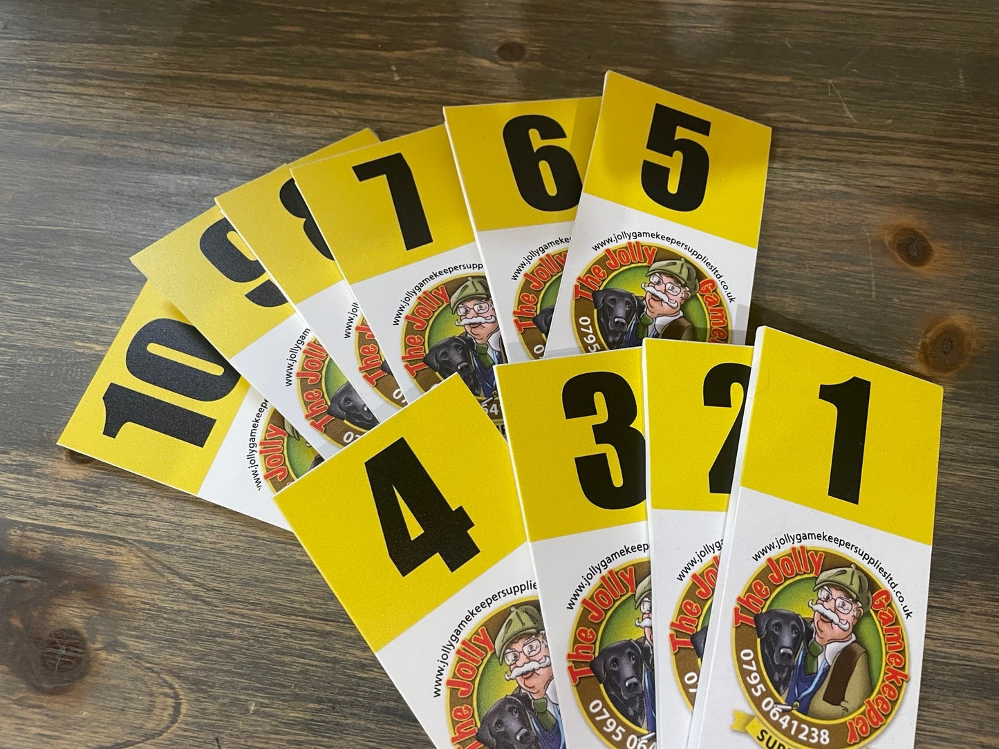 Peg Stand Numbers