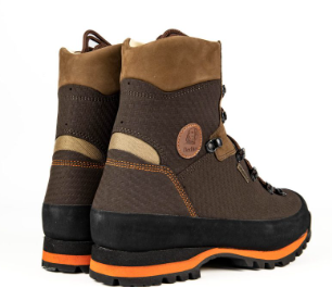 Dedito Luca: Waterproof, brown leather boot, non-scratch.